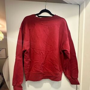 Red TNA Oversized Sweater